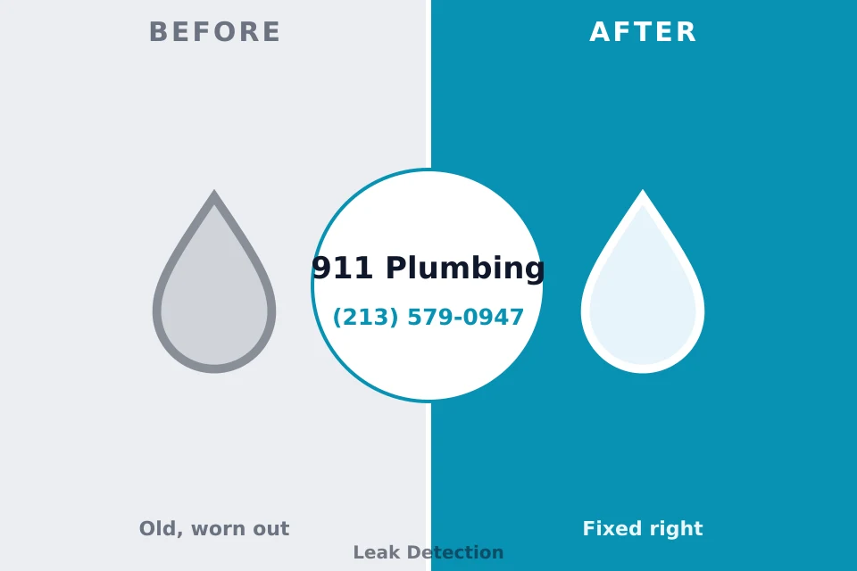 Before and after: plumbing repair Old River-Winfree, TX